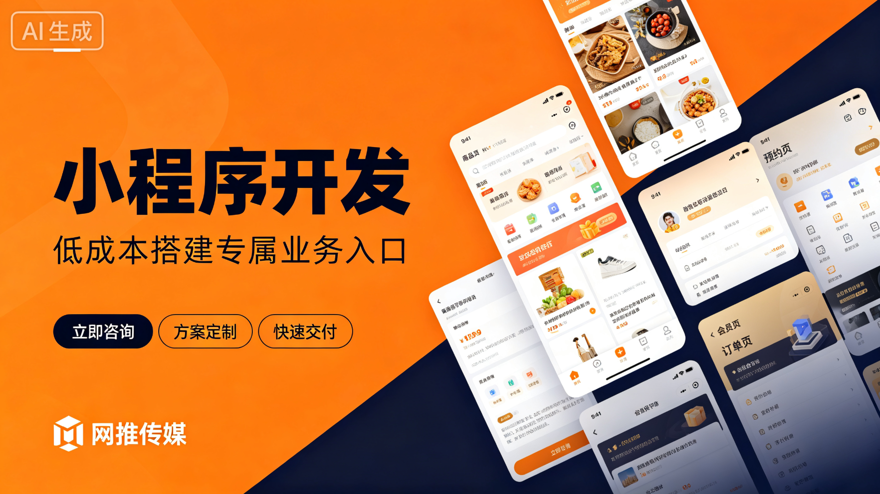 小程序开发服务宣传图