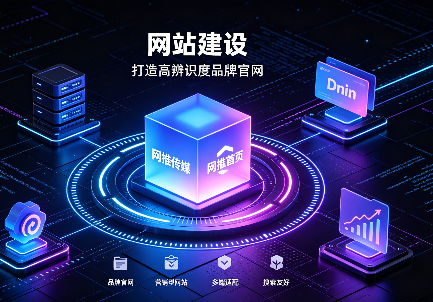 网站建设服务宣传图